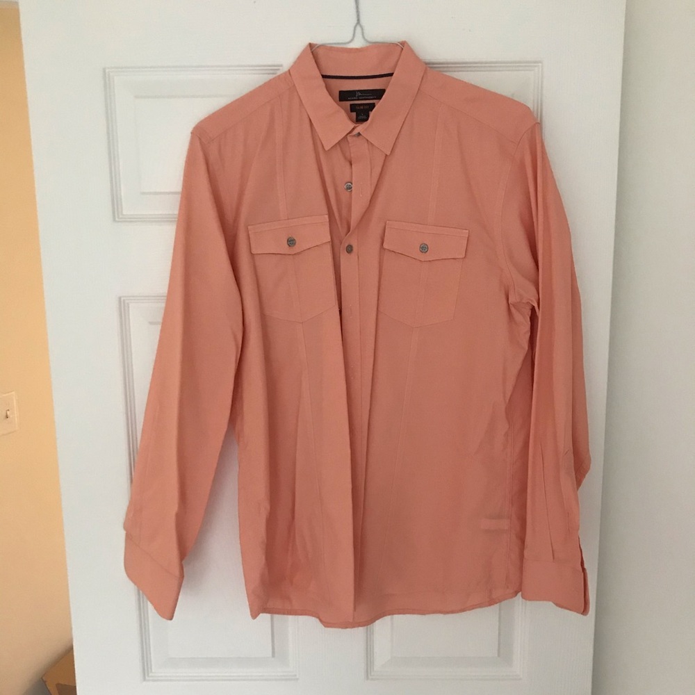 Casual Slim Fit Button Down